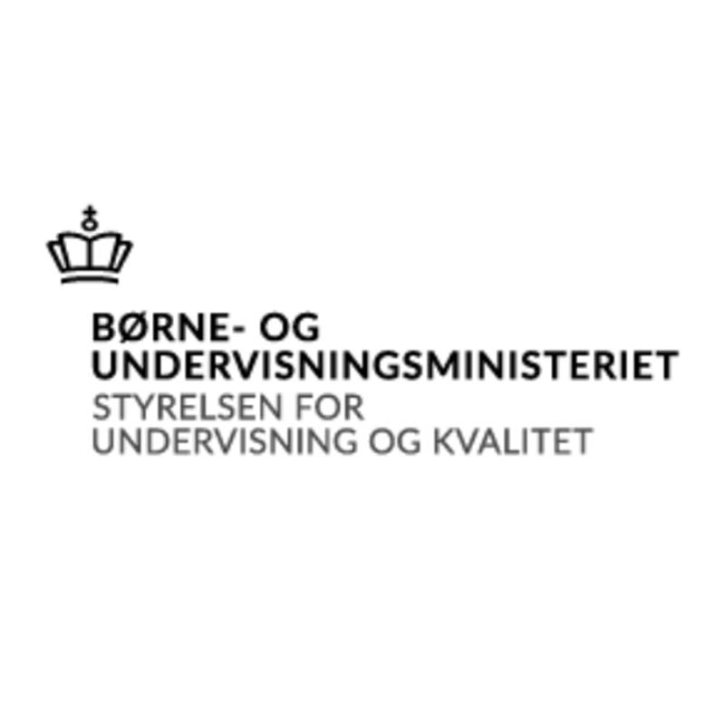 Børne- og Undervisningsministeriet. Styrelsen for Undervisning og Kvalitet logo