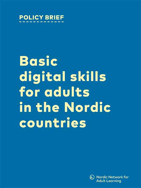 Policy brief. Basic digital skills for adults in the Nordic countries