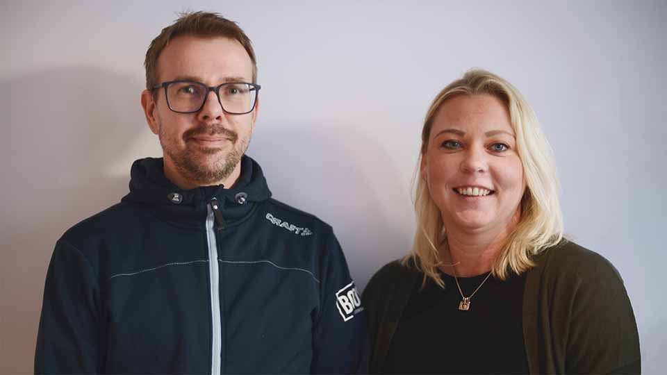 Thomas Mattsson och Camilla Ernkrans