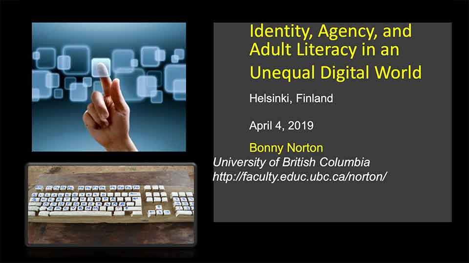 Identity, agency, and adult literacy in the digital era