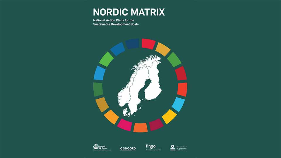 Nordic Matrix on implementation of the Sustainable Development Goals and National Action Plans (NAPs)