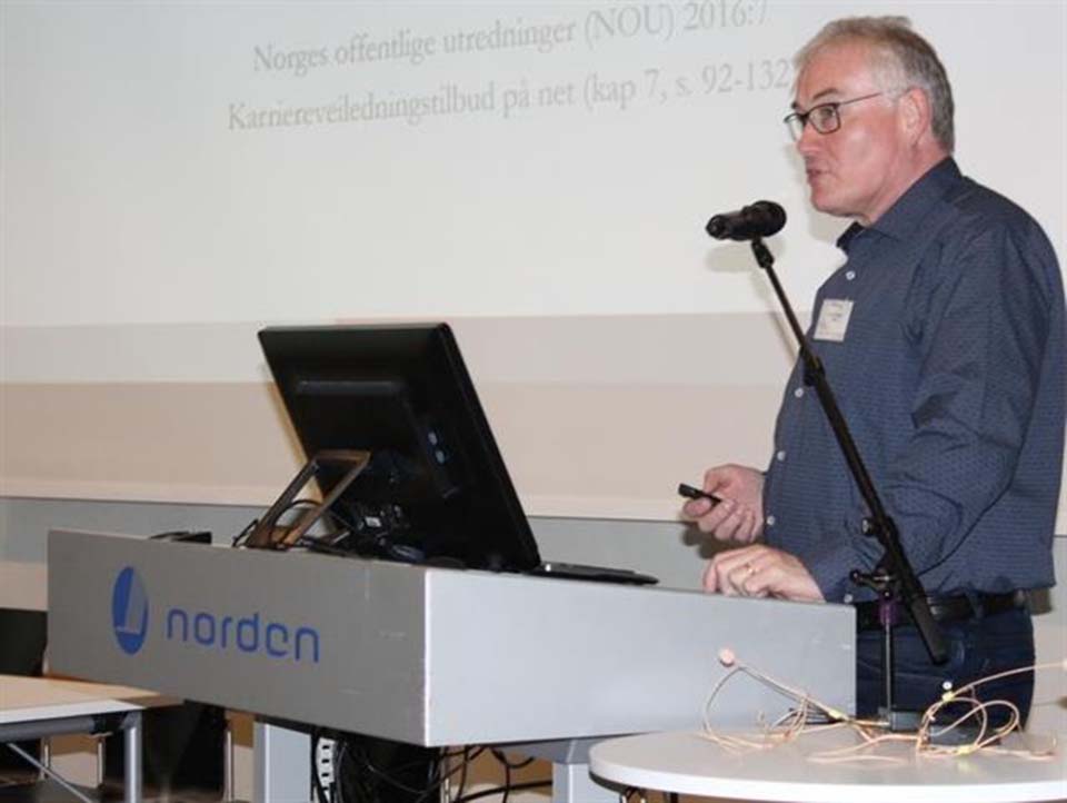 Óli Wolles, færøsk medlem i NVL-gruppen for IKT og vejledning