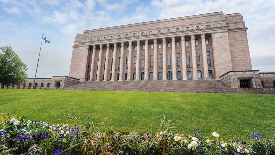 Parliament of Finland Building - Helsinki, Finland
