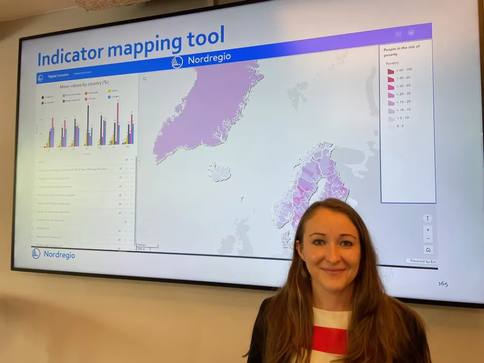 Anna Vasilevskaya, GIS Analyst, Nordregio